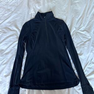 Lululemon Women's Black Long Sleeve Top